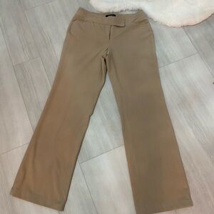 White House Black Market Tan Wide Leg Pants